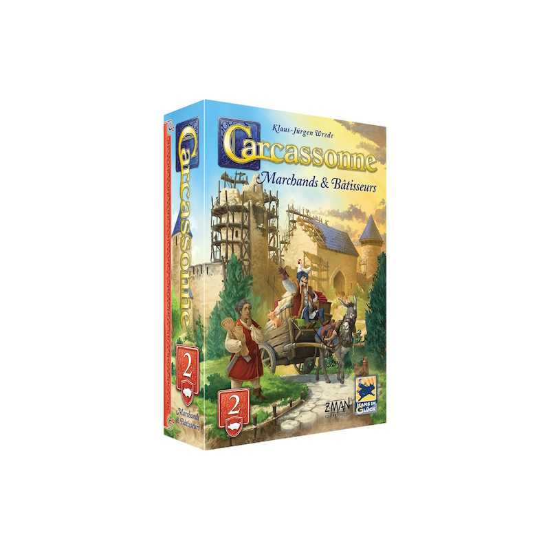 Carcassonne - extension 2 - Marchands & Bâtisseurs