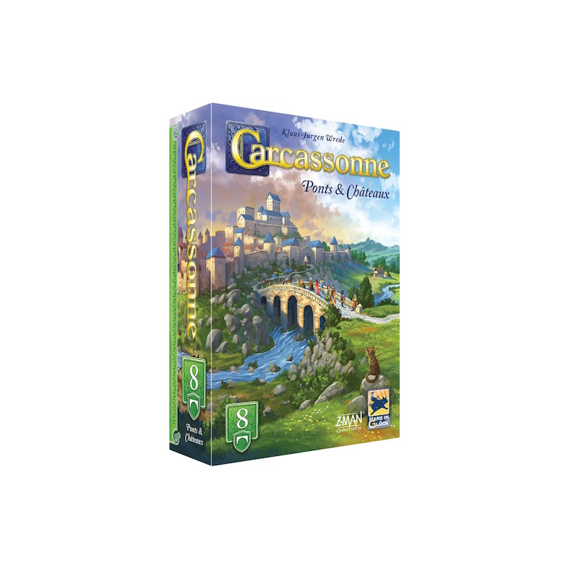 Carcassonne - extension 8 - Ponts & Châteaux