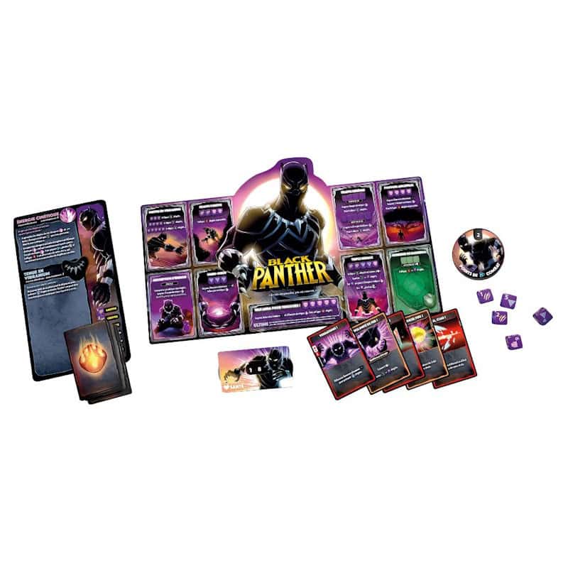 Dice Throne Marvel S.2 – Black Panther, Cpt Marvel, Black Widow, Dr Strange – Image 3