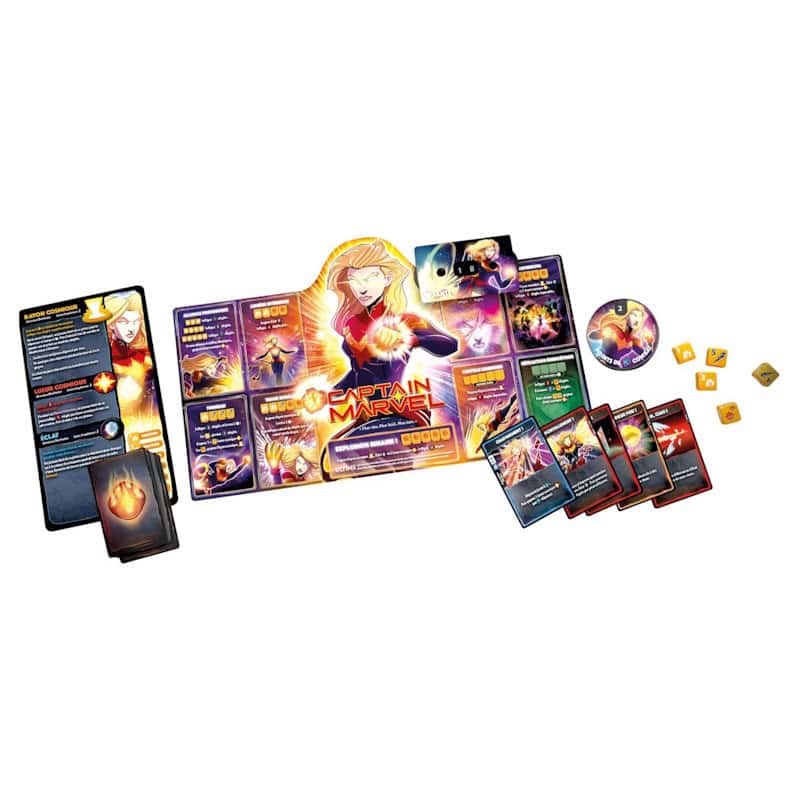 Dice Throne Marvel S.2 – Black Panther, Cpt Marvel, Black Widow, Dr Strange – Image 2