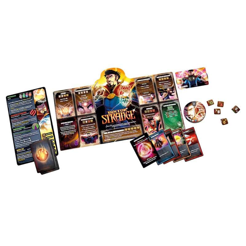 Dice Throne Marvel S.2 – Black Panther, Cpt Marvel, Black Widow, Dr Strange – Image 4