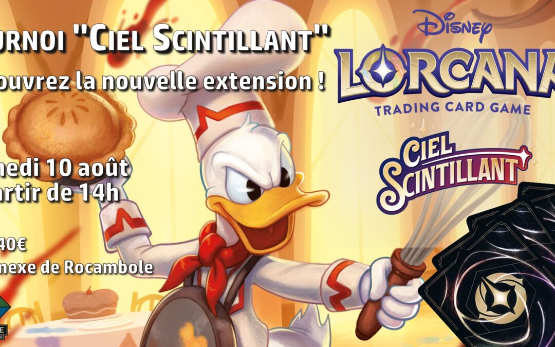 Tournoi Lorcana « Ciel Scintillant »