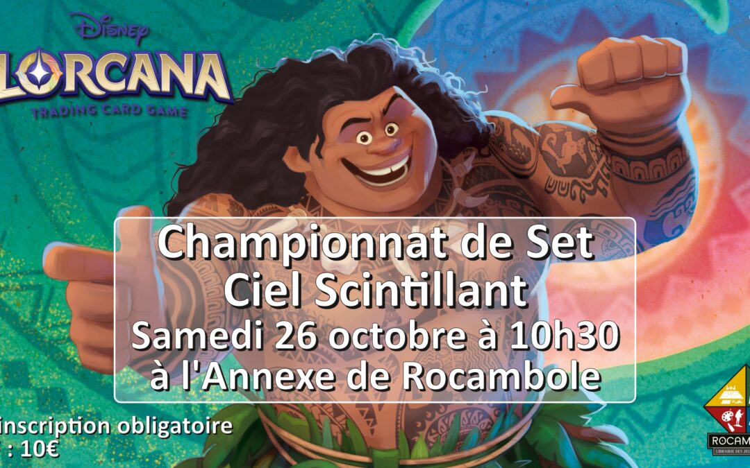 Lorcana – Championnat de Set – Ciel Scintillant
