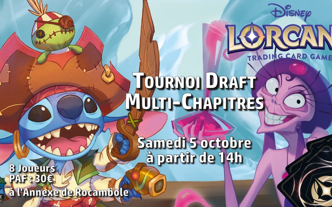 Lorcana Tournoi Draft