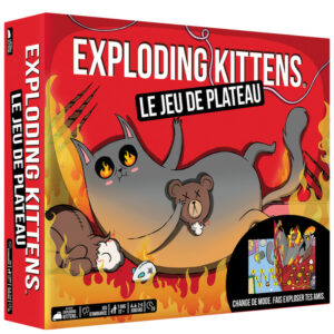Exploding Kitten, le Jeu de Plateau