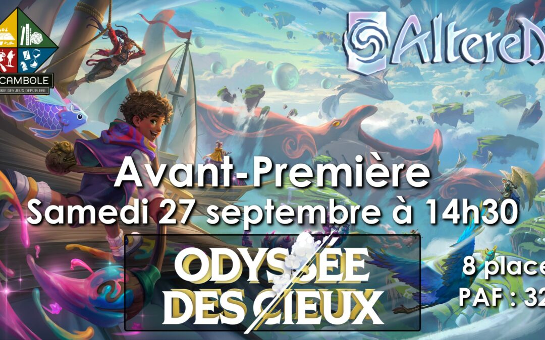 Altered – Avant-Première Odyssée des Cieux – 27/09 – 14h30