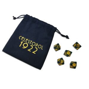 Celestopol 1922 - Set de 5 dés de la Lune