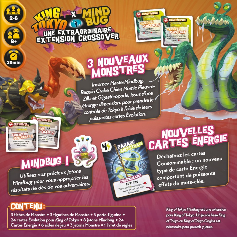 King of Tokyo - Mind Bug – Image 2